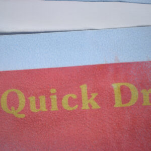 Quick Dry Printed Waterproof Bed Protector Sheet - Mehroon - Medium-12292