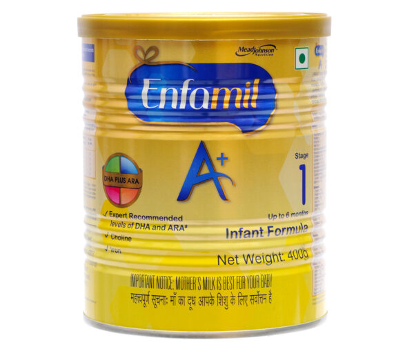 Enfamil A With DHA Stage 1 Infant Formula - 400 gm-0