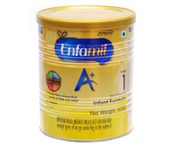 Enfamil A With DHA Stage 1 Infant Formula - 400 gm-13135