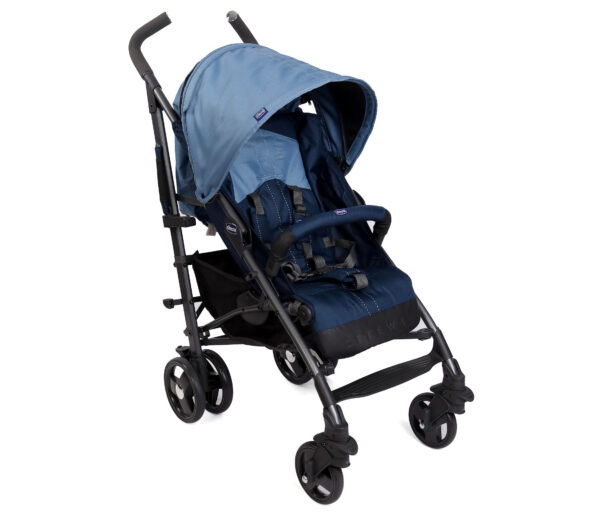 Chicco New Lite Way Stroller Basic - Blue-13425