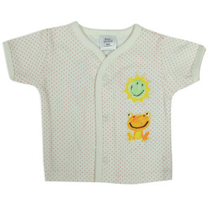 Baby Starters Half Sleeves T-shirt Pack of 3 - Yellow/White-13217