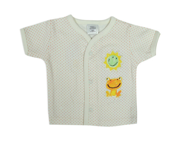 Baby Starters Half Sleeves T-shirt Pack of 3 - Yellow/White-13217