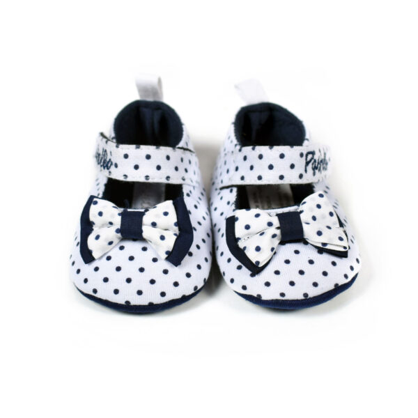 Baby Girl Soft Bellies/Booties - White-12803