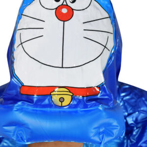 Doraemon Print Rain Coat - Blue-13119