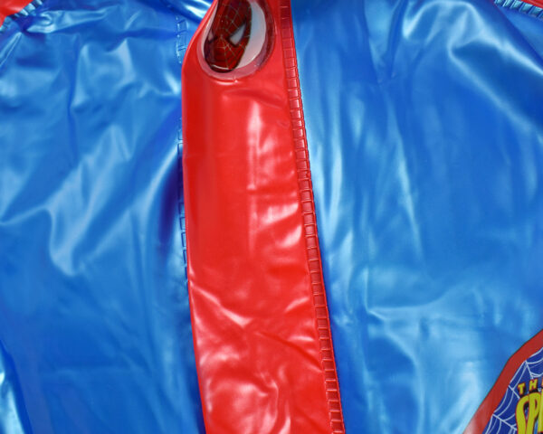 Spiderman Print Rain Coat - Red/Blue-13128