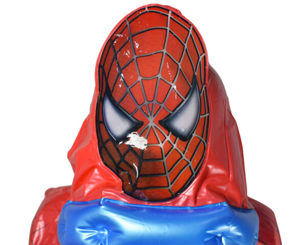 Spiderman Print Rain Coat - Red/Blue-13127