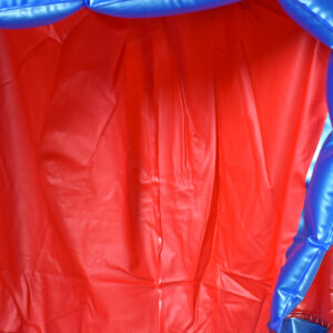 Spiderman Print Rain Coat - Red/Blue-13131