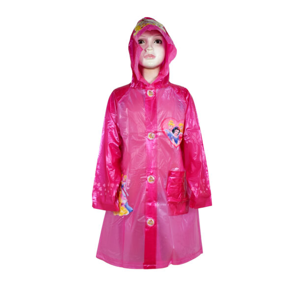 Barbie Print Rain Coat - Pink-0