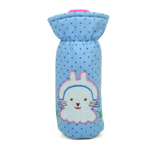 Babys World Embroidery Bottle Cover (M) - Blue-0