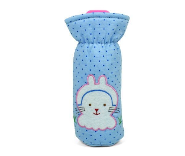 Babys World Embroidery Bottle Cover (M) - Blue-0