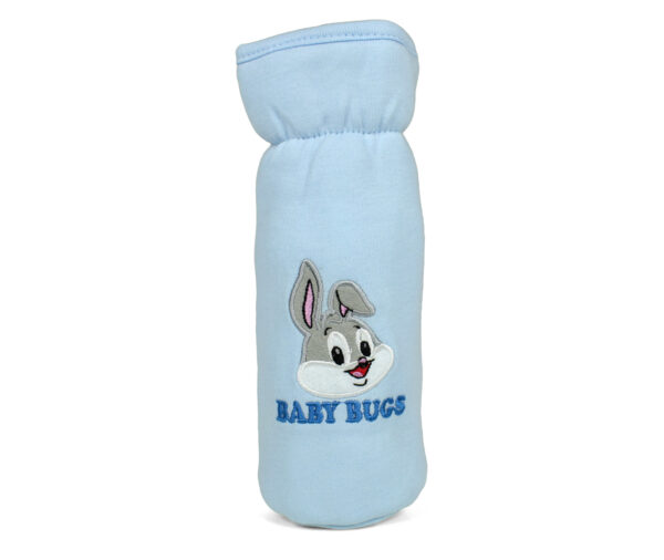 Cradle Bunny Embroidery Bottle Cover (L) - Sky Blue-0