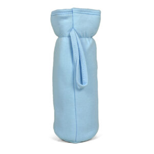 Cradle Bunny Embroidery Bottle Cover (L) - Sky Blue-13643