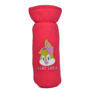 Cradle Bunny Embroidery Bottle Cover (L) - Peach-0