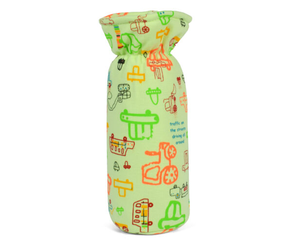 Babys World Multi Print Bottle Cover (M) - Green-0