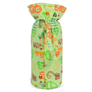 Babys World Multi Print Bottle Cover (M) - Green-13704