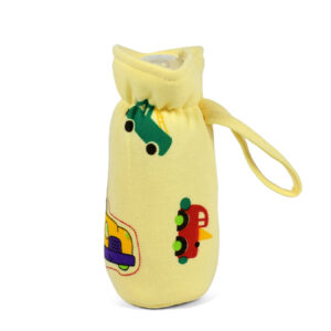 Multi Print Feeding Bottle Cover 120ml - Yellow-13775