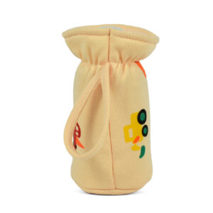 Multi Print Feeding Bottle Cover 120ml - Peach-13793