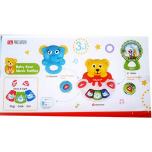 Learning Fun Baby Bear Music Rattles Set-13625