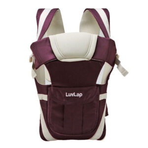 LuvLap Elegant 4 Way Baby Carrier - Purple-14354