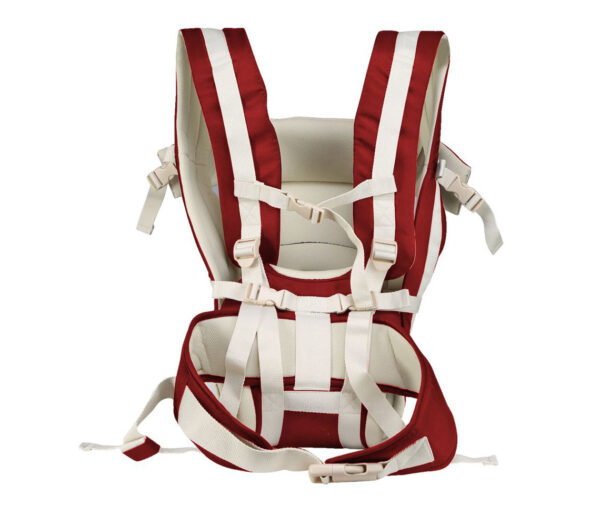 LuvLap Elegant 4 Way Baby Carrier - Red-14310