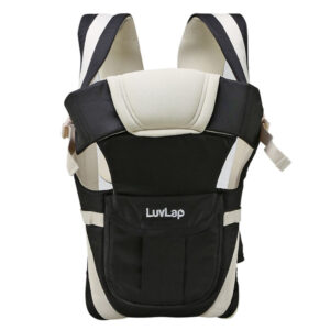 LuvLap Elegant 4 Way Baby Carrier - Black-14339