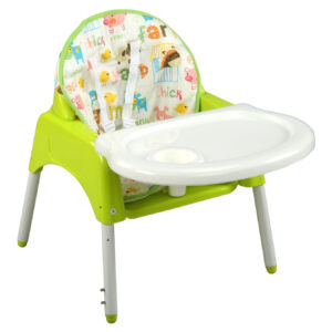 LuvLap 3 in 1 Baby High Chair (18295) - Green-14359