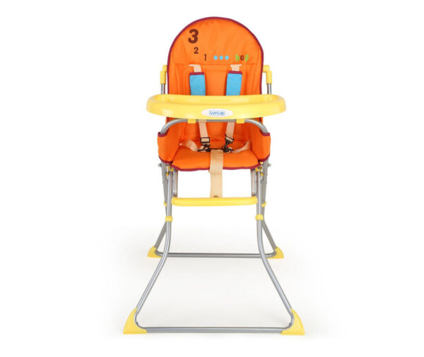 LuvLap Baby High Chair Sunshine (18114) - Orange-14471