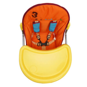 LuvLap Baby High Chair Sunshine (18114) - Orange-14469