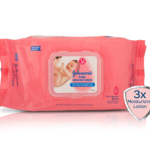 Johnson's baby Skincare Wipes - 80 Pieces-0