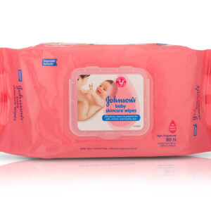 Johnson's baby Skincare Wipes - 80 Pieces-14047