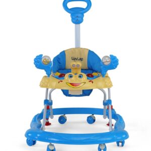 LuvLap Sunshine Baby Walker (18126) - Blue-14756