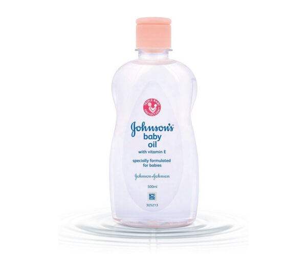 Johnson's Baby Oil with Vitamin E - 500ml-14034