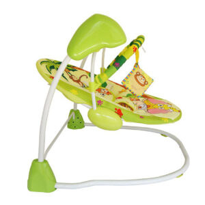 LuvLap Baby Swing Happy Forest Theme - Green-14262