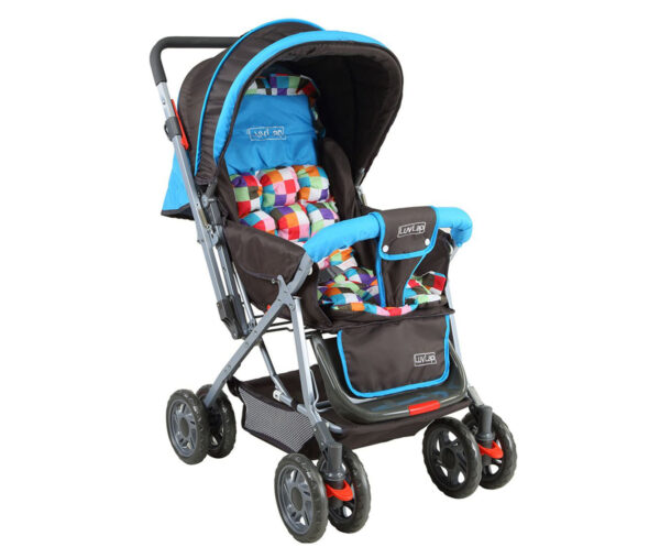 LuvLap Sunshine Baby Stroller (18181) - Blue-0