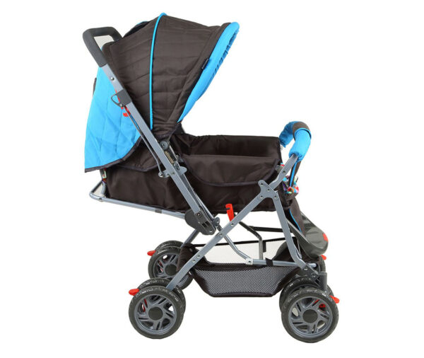 LuvLap Sunshine Baby Stroller (18181) - Blue-14381