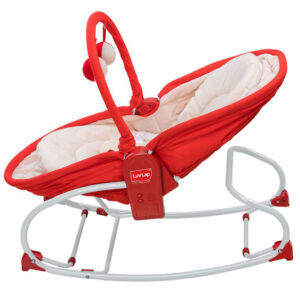 LuvLap 3 in 1 Rocker Napper With Musical Vibrations (18207) - Red-14460