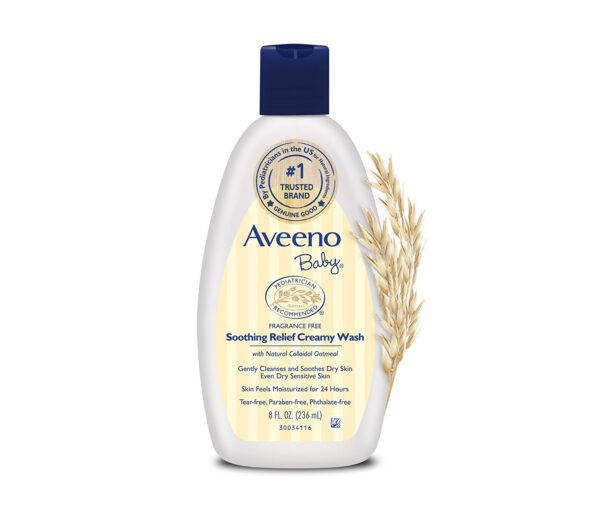 Aveeno Baby Soothing Relief Creamy Wash - 236ml-0