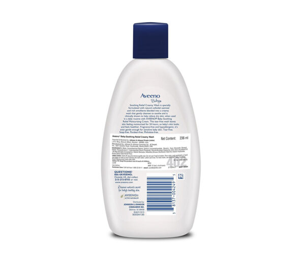 Aveeno Baby Soothing Relief Creamy Wash - 236ml-14052