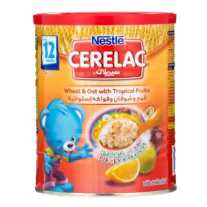 Nestle Cerelac Infant Cereal Wheat & Oat with Tropical Fruits - 400g-0