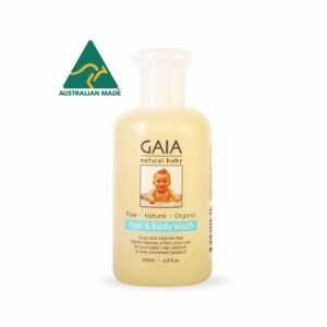 GAIA Natural Baby Hair & Body Wash For New Borns - 200 ML-0