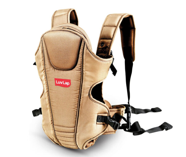 LuvLap 3 Way Baby Carrier (18206) - Galaxy Beige-0