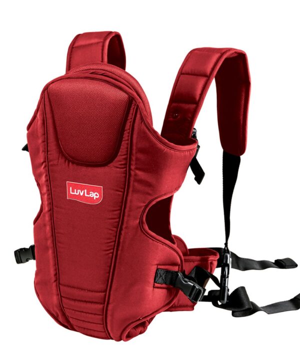 LuvLap 3 Way Baby Carrier Galaxy (18202) - Red-14556