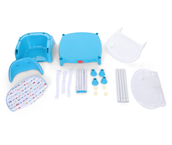 LuvLap 3 in 1 Baby High Chair 18294 - Blue-14580