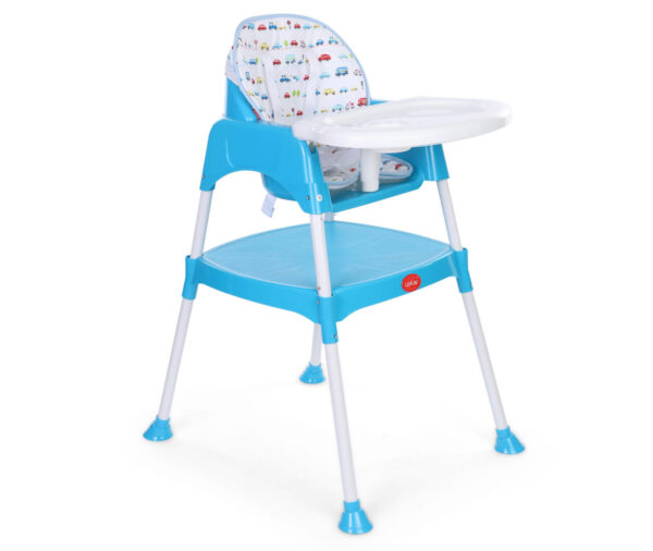 LuvLap 3 in 1 Baby High Chair 18294 - Blue-0