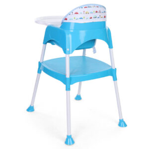 LuvLap 3 in 1 Baby High Chair 18294 - Blue-14585