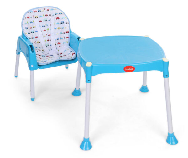 LuvLap 3 in 1 Baby High Chair 18294 - Blue-14588