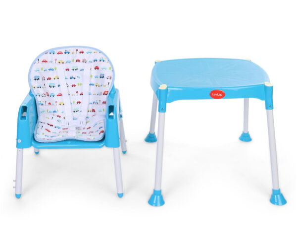 LuvLap 3 in 1 Baby High Chair 18294 - Blue-14584