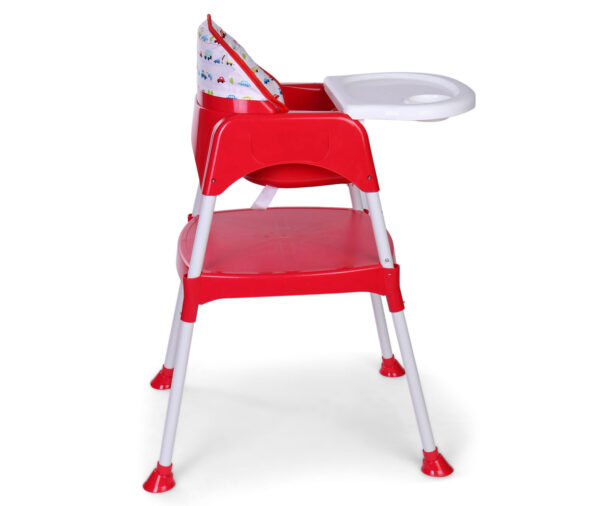 LuvLap 3 in 1 Baby High Chair (18293) - Red-14605