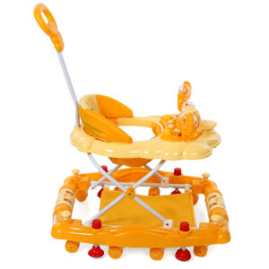 LuvLap Comfy Baby Walker Cum Rocker (18230) - Yellow-14611