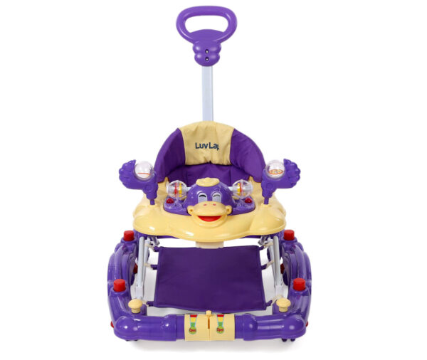 LuvLap Comfy Baby Walker Cum Rocker (18232) - Purple-14622